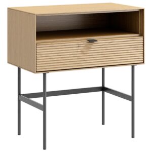 Dubov&yacute; nočn&iacute; stolek Somcasa Tulsa III. 60 x 35 cm