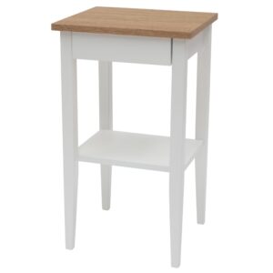 Dubov&yacute; odkl&aacute;dac&iacute; stolek RAGABA ENTLIK 40 x 35 cm