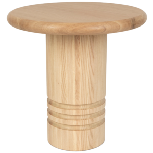 Dubov&yacute; odkl&aacute;dac&iacute; stolek ZUIVER CHUNK 45 cm