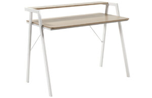 Dubov&yacute; pracovn&iacute; stůl Kave Home Aarhus 115 x 60 cm