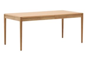 Dubov&yacute; rozkl&aacute;dac&iacute; j&iacute;deln&iacute; stůl Kave Home Lenon 160-200 x 90 cm