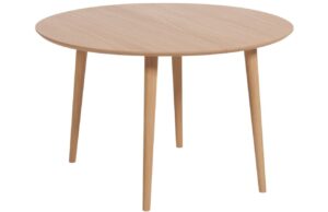 Dubov&yacute; rozkl&aacute;dac&iacute; j&iacute;deln&iacute; stůl Kave Home Oqui 120-200 x 120 cm