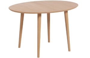 Dubov&yacute; rozkl&aacute;dac&iacute; j&iacute;deln&iacute; stůl Kave Home Oqui 120-200 x 90 cm