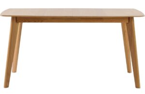 Dubov&yacute; rozkl&aacute;dac&iacute; j&iacute;deln&iacute; stůl ROWICO CIRRUS 150-195 x 90 cm