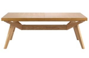 Dubov&yacute; rozkl&aacute;dac&iacute; j&iacute;deln&iacute; stůl Windsor & Co Frida 200-300 x 110 cm