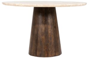 Eleonora B&eacute;žov&yacute; kamenn&yacute; j&iacute;deln&iacute; stůl Aikin 130 cm