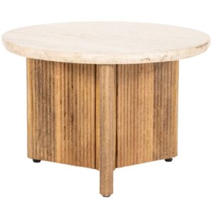 Eleonora B&eacute;žov&yacute; kamenn&yacute; odkl&aacute;dac&iacute; stolek Sara 60 cm