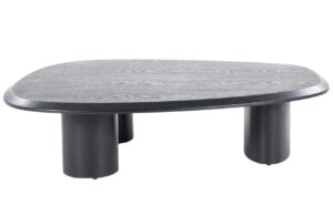 Eleonora Čern&yacute; dubov&yacute; konferenčn&iacute; stolek Walter 106 x 88 cm