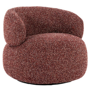 Eleonora Červen&eacute; otočn&eacute; křeslo Maeve