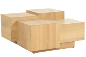 Eleonora Dubov&yacute; konferenčn&iacute; stolek Quinten 80 x 80 cm