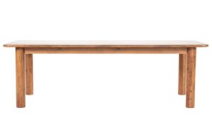 Eleonora Hněd&yacute; dřevěn&yacute; j&iacute;deln&iacute; stůl Julian 280 x 100 cm