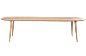 Eleonora Teakov&yacute; j&iacute;deln&iacute; stůl Tabassum 300 x 100 cm