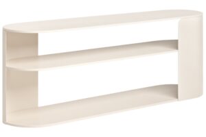 FEST Amsterdam P&iacute;skově hněd&yacute; reg&aacute;l Plateau 140 x 52 cm