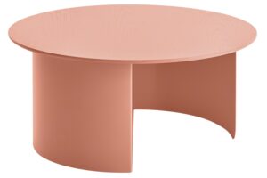 FEST Amsterdam Světle růžov&yacute; konferenčn&iacute; stolek Plateau 75 cm