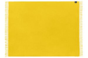 FEST Amsterdam Žlut&yacute; vlněn&yacute; pl&eacute;d Ro 170 x 130 cm