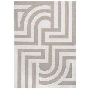 Fargotex B&eacute;žovo-b&iacute;l&yacute; koberec Tiffany 160 x 230 cm