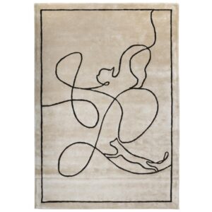 Fargotex B&eacute;žov&yacute; koberec Cats 200 x 300 cm