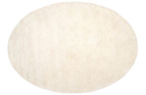 Fargotex B&eacute;žov&yacute; koberec Sierra Oval 160 x 230 cm