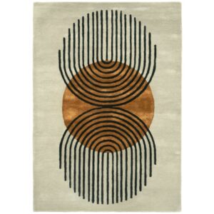 Fargotex B&eacute;žov&yacute; vlněn&yacute; koberec Stella 160 x 230 cm