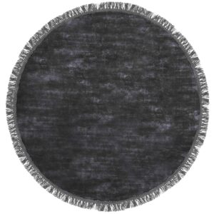 Fargotex Čern&yacute; kulat&yacute; koberec Luna 250 cm