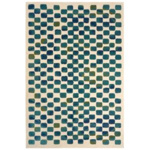 Fargotex Zeleno-b&eacute;žov&yacute; koberec Calma 160 x 230 cm