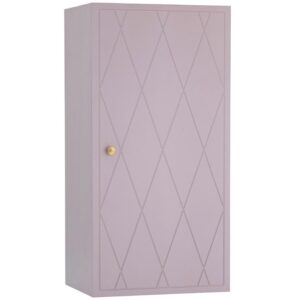 Fialov&aacute; lakovan&aacute; n&aacute;stěnn&aacute; skř&iacute;ňka Bloomingville Nell