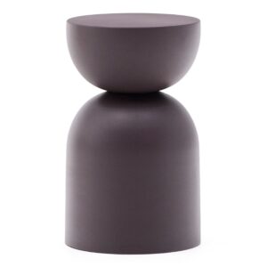 Fialov&yacute; kovov&yacute; odkl&aacute;dac&iacute; stolek Kave Home Rachell 30