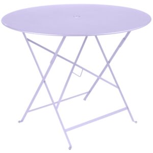 Fialov&yacute; kovov&yacute; skl&aacute;dac&iacute; stůl Fermob Bistro &Oslash; 96 cm