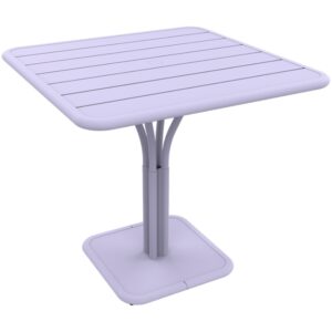 Fialov&yacute; kovov&yacute; stůl Fermob Luxembourg Pedestal 80 x 80 cm