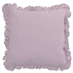 Fialov&yacute; povlak na pol&scaron;t&aacute;ř Kave Home Nacha 45 x 45 cm