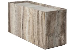 GUBI Kamenn&yacute; odkl&aacute;dac&iacute; stolek Pietra 80 x 30 cm