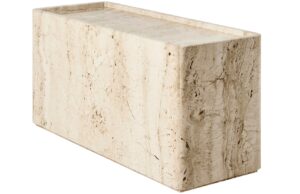 GUBI Kamenn&yacute; odkl&aacute;dac&iacute; stolek Pietra 80 x 30 cm