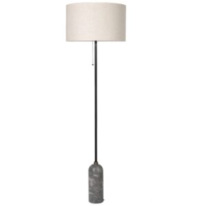 GUBI Mramorov&aacute; stojac&iacute; lampa Gravity 169 cm