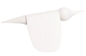 Gazzda B&iacute;l&aacute; dubov&aacute; dekorativn&iacute; so&scaron;ka Tica