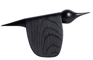 Gazzda Čern&aacute; dubov&aacute; dekorativn&iacute; so&scaron;ka Tica