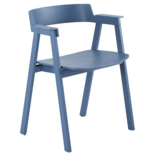 Gazzda Modr&aacute; dubov&aacute; j&iacute;deln&iacute; židle Flip