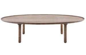 Gazzda Tmav&yacute; dubov&yacute; konferenčn&iacute; stolek Mu 120 x 65 cm