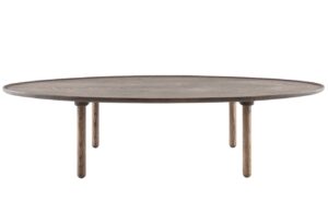 Gazzda Tmav&yacute; dubov&yacute; konferenčn&iacute; stolek Mu 150 x 80 cm