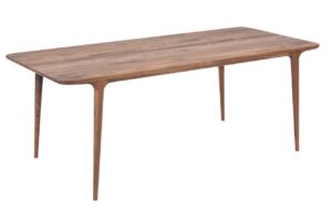 Gazzda Tmav&yacute; ořechov&yacute; j&iacute;deln&iacute; stůl Fawn 200 x 90 cm