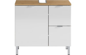 Germania B&iacute;l&aacute; dubov&aacute; umyvadlov&aacute; skř&iacute;ňka Mauresa 60 x 34 cm