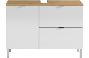 Germania B&iacute;l&aacute; dubov&aacute; umyvadlov&aacute; skř&iacute;ňka Mauresa 80 x 34 cm