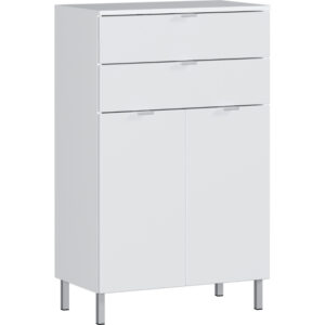 Germania B&iacute;l&aacute; koupelnov&aacute; skř&iacute;ňka Mauresa 97 x 60 cm