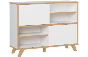 Germania B&iacute;l&aacute; lakovan&aacute; komoda Helsinki 120 x 40 cm