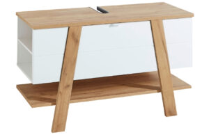 Germania B&iacute;l&aacute; umyvadlov&aacute; skř&iacute;ňka Novolino 111 x 46 cm