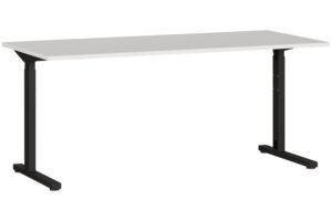 Germania Černo-&scaron;ed&yacute; v&yacute;&scaron;kově nastaviteln&yacute; pracovn&iacute; stůl Profi 2.0 160 x 80 cm