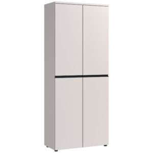 Germania Kr&eacute;mově b&iacute;l&aacute; kancel&aacute;řsk&aacute; skř&iacute;ň Bedano 197 x 81 cm