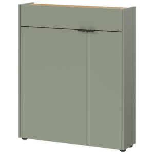 Germania Zelen&yacute; botn&iacute;k Ameca 102 x 82 cm s dubov&yacute;m dekorem