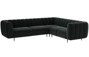 Ghado Sametov&aacute; rohov&aacute; pohovka Shel 280 cm