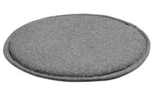 Grafitově &scaron;ed&yacute; l&aacute;tkov&yacute; podsed&aacute;k Kave Home Silke 35 cm