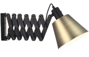 Halo Design Kovov&eacute; n&aacute;stěnn&eacute; světlo Vintage